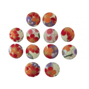 Boutons à coudre Flower 20 mm